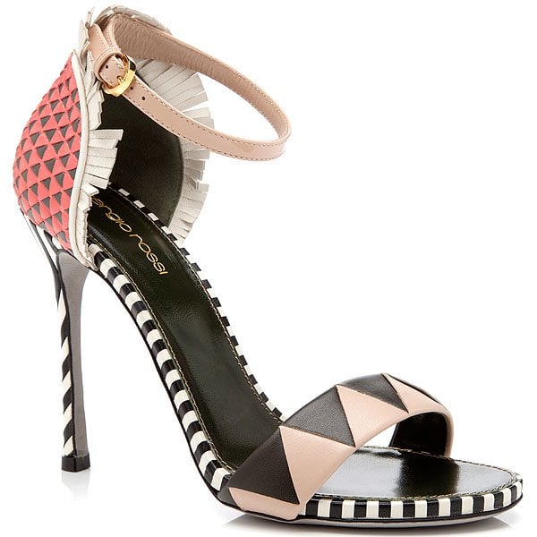 Sergio Rossi Oberoj Ankle-Strap Sandals