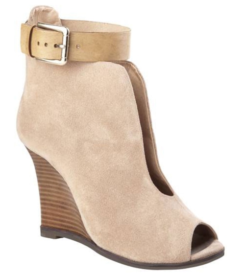 ZIGIsoho "Strut" Booties in Cinnamon ZIGIsoho Strut Booties in Cinnamon