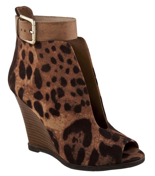 ZIGIsoho "Strut" Booties in Leopard ZIGIsoho Strut Booties in Leopard