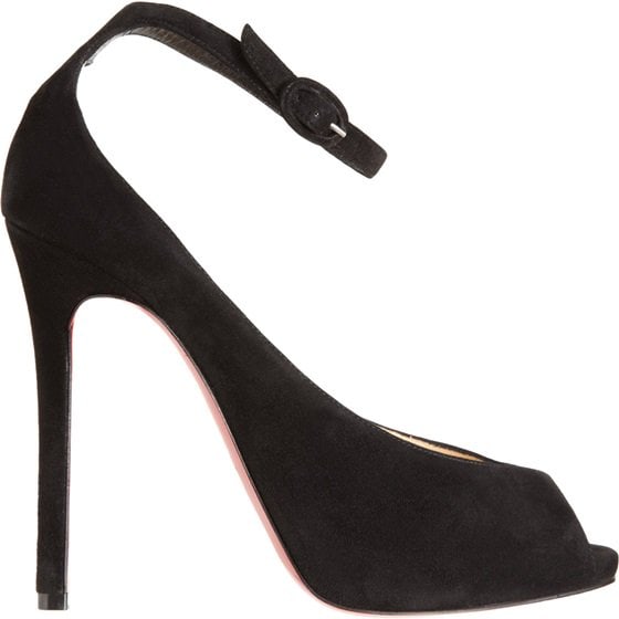 Christian Louboutin Rampoldi Pumps in Black Suede