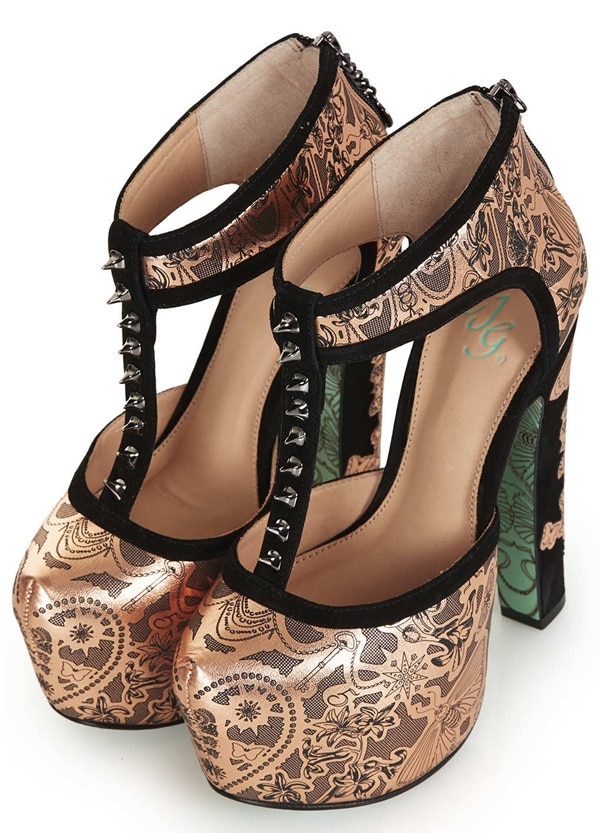 CJG "Pot of Gold" Platform Heels