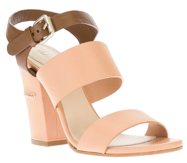 Chloe Bi-Color Sandals