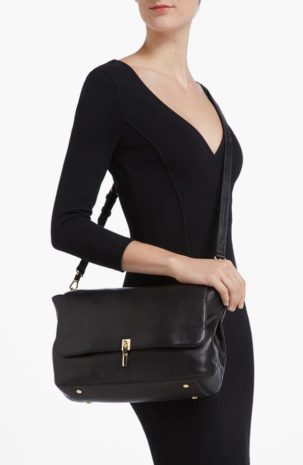 Elizabeth and James Leather Crossbody Bag