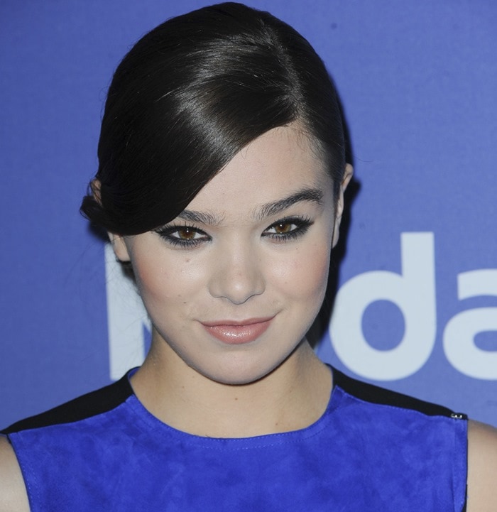 Hailee Steinfeld at the 2013 Women in Film's Crystal Lucy Awards at The Beverly Hilton Hotel in Beverly Hills on June 12, 2013