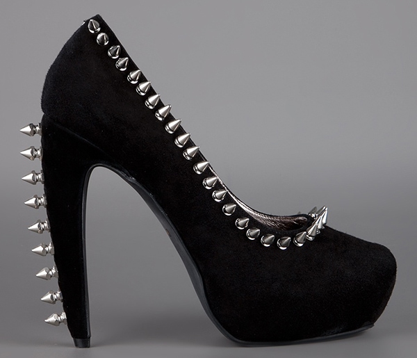 Spiked Jeffrey Campbell Madame Pumps