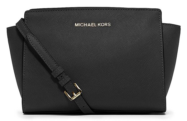 MICHAEL Michael Kors Selma Messenger Bag Black