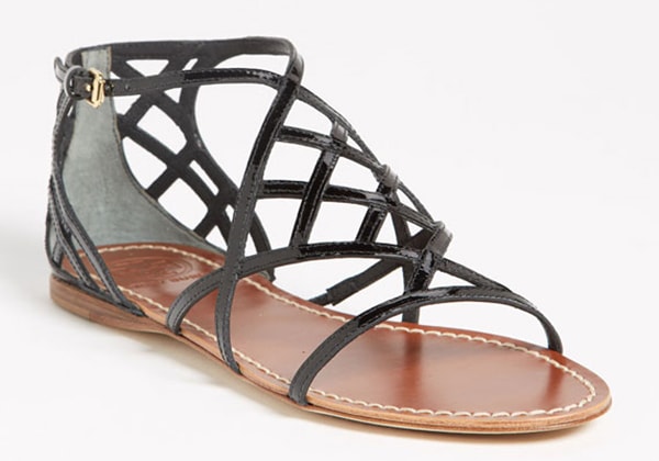 Tory Burch Amalie Sandals Black