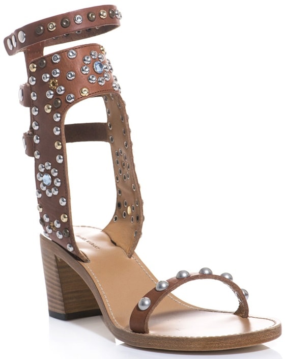 Isabel Marant "Caroll Elvis" Sandals in Tan