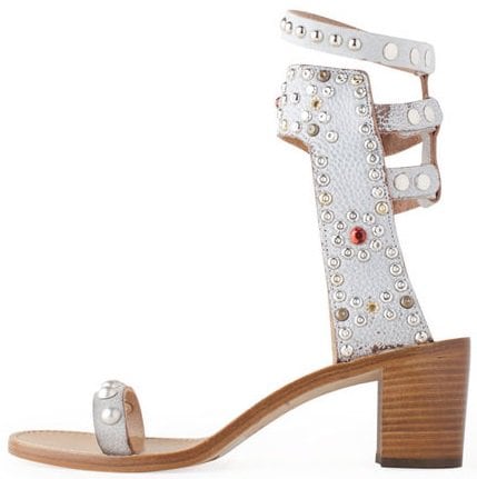 Isabel Marant "Caroll Elvis" Sandals in White
