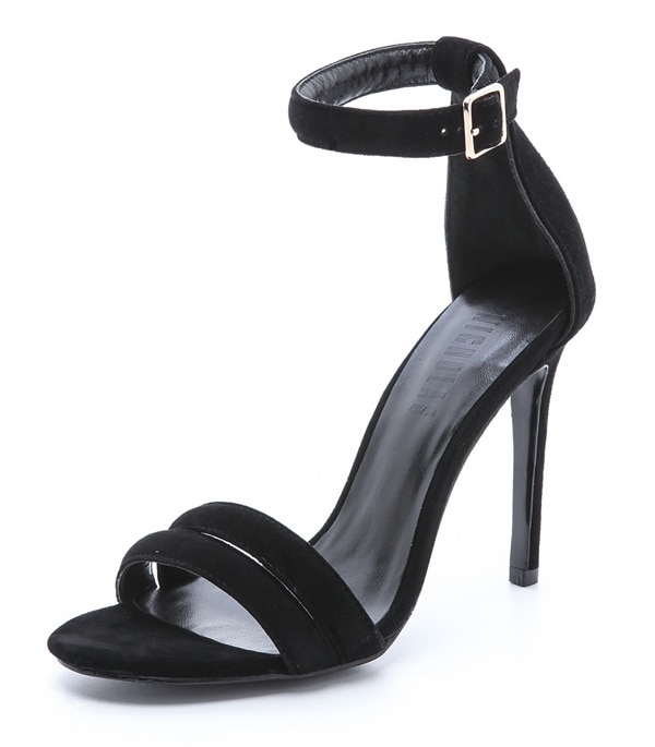Nicholas Jocelyn Suede Sandals in Black
