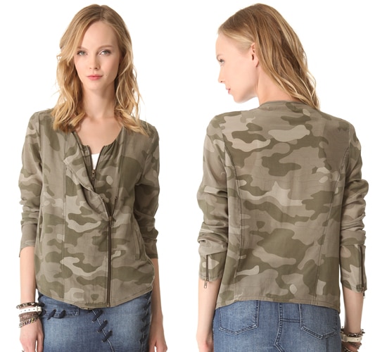 April May Cami Camouflage Jacket