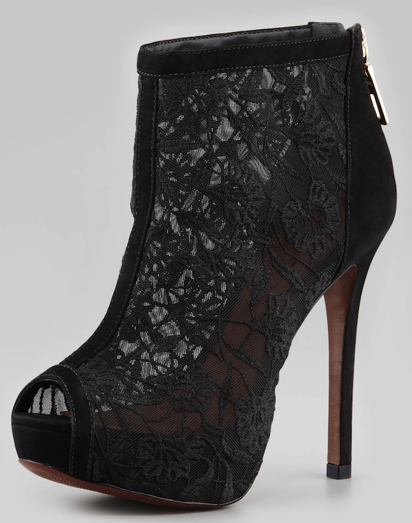 Schutz Andria Lace Booties