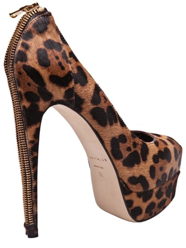 Brian Atwood India Leopard-Print Pumps