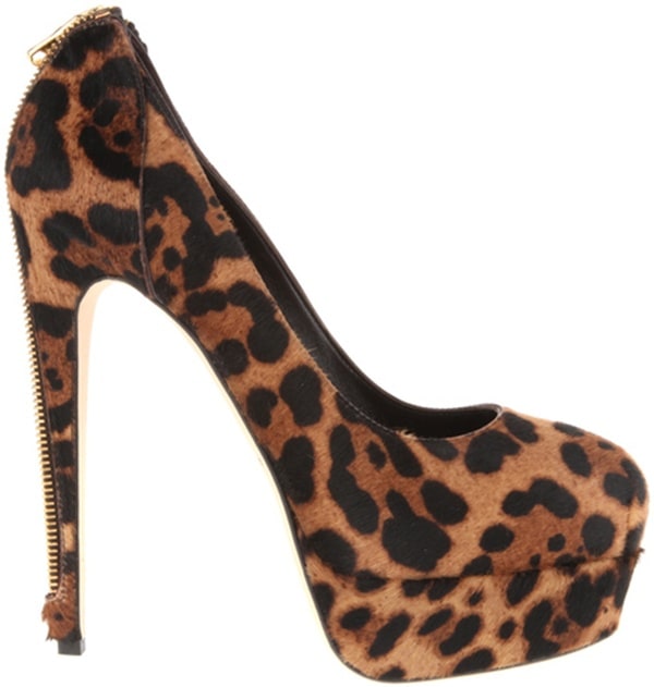 Brian Atwood India Leopard-Print Pumps