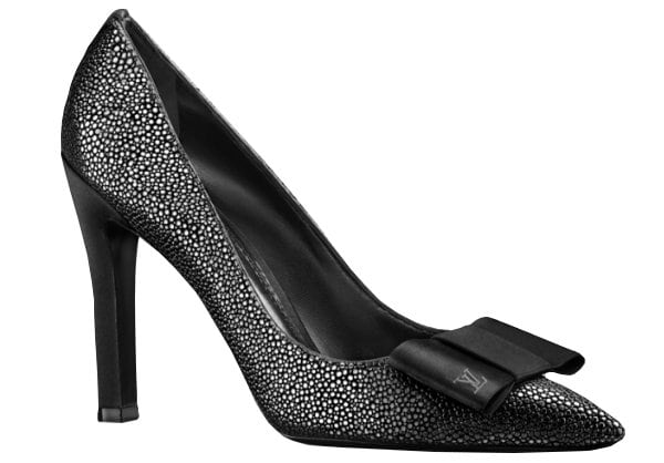 Louis Vuitton Lipstick Pumps Metallic Galuchat