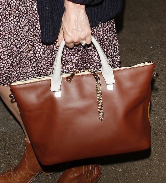 Kate Bosworth's stylish Chloé "Baylee" handbag