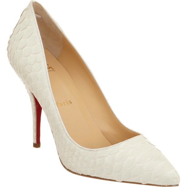 Christian Louboutin Python "Batignolles" Pumps