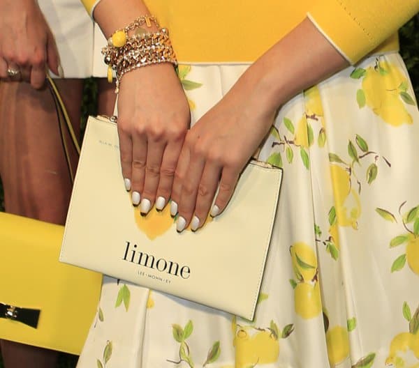 Vibrant 'Limone' Clutch from Kate Spade's Spring/Summer 2014 Collection