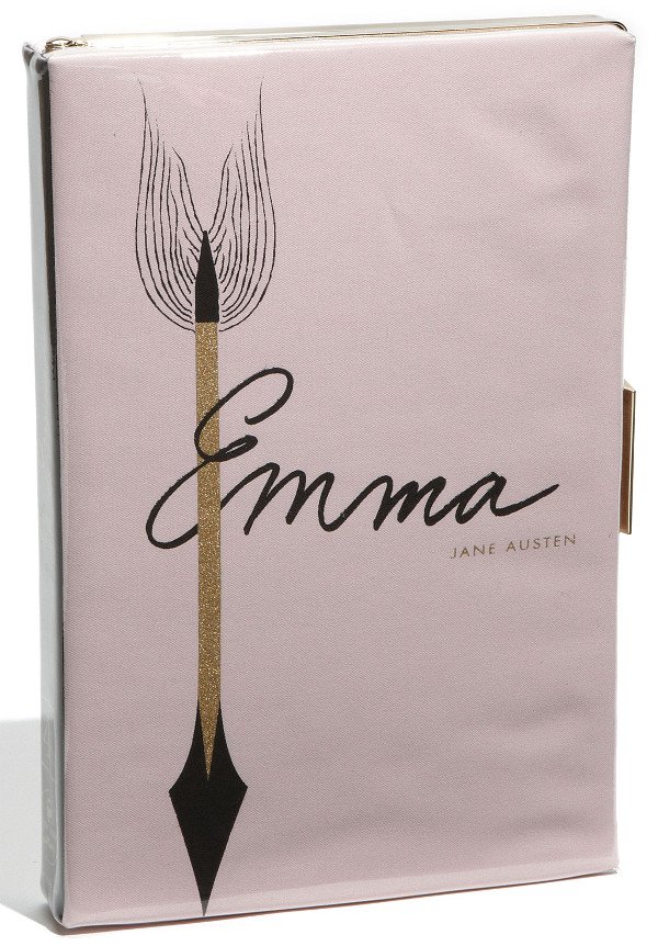 Elegant 'Book Emmanuelle' Box Clutch by Kate Spade New York