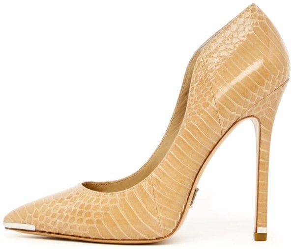 Michael Kors "Avra" Snakeskin Pumps