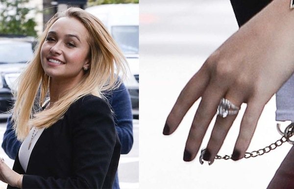 Hayden Panettiere beams with joy, showing off her stunning engagement ring and effortlessly chic fall style in Manhattan