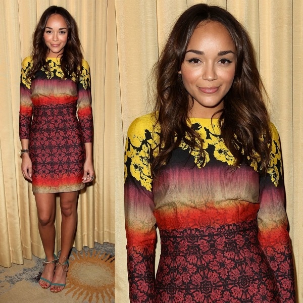 Ashley Madekwe at the Forevermark and InStyle “Beauty Brilliance” celebration held at Bar Nineteen 12 in Beverly Hills, California, on January 10, 2012