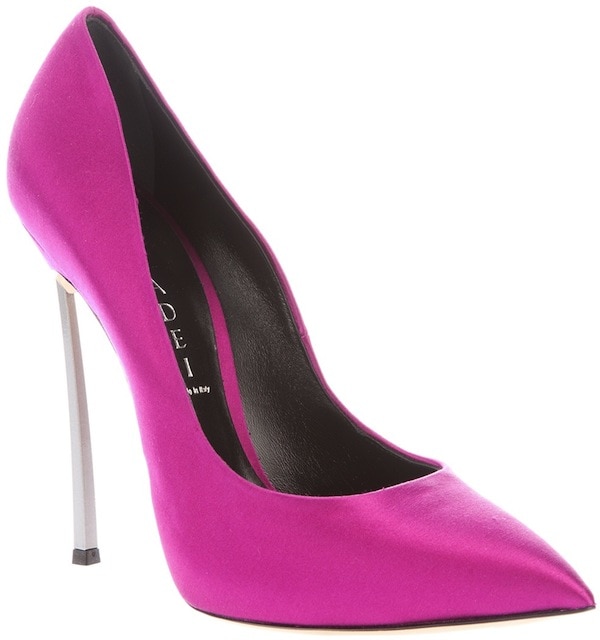 Casadei "Blade" Silk Pump