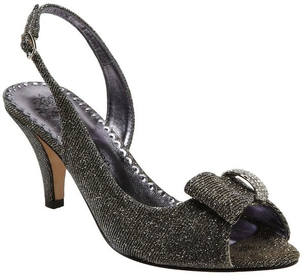 J. Renee "Dayna" Slingback Pumps in Pewter