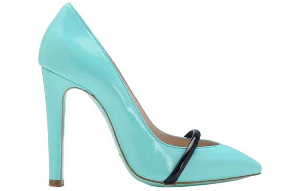 Ruthie Davis "Narcissus" Pumps in Aqua