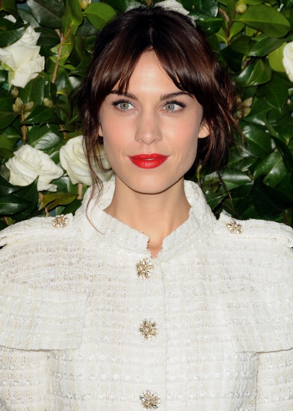 Alexa Chung attends the Museum of Modern Art 2013 Film benefit - A Tribute To Tilda Swinton on November 5, 2013, in New York City