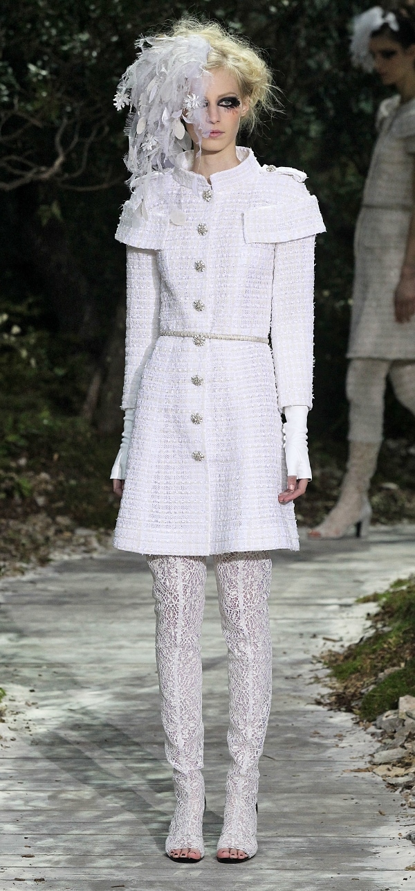 Alexa's outfit as seen at Chanel's Haute Couture Spring 2013 show during Paris Fashion Week