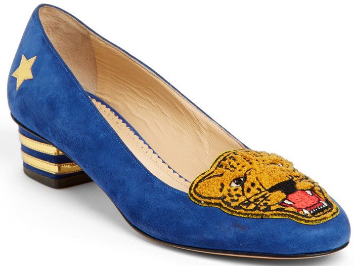Charlotte Olympia 'Mascot' Heeled Pump