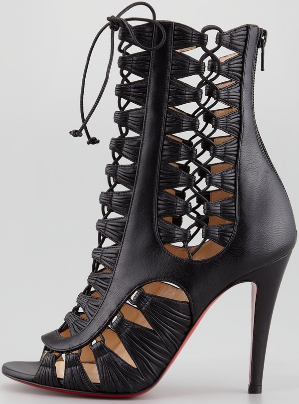Christian Louboutin Azimut Gladiator Booties