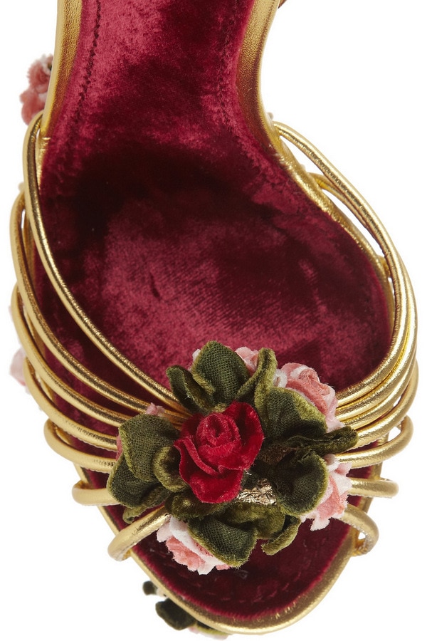 Dolce and Gabbana Cage Sandals