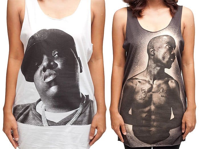 Hip-Hop Rapper Tank Top Dresses