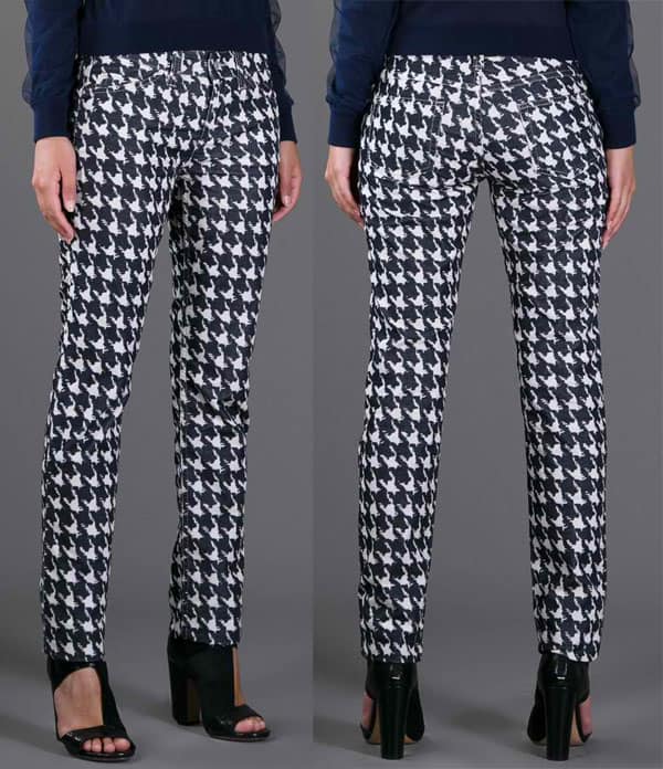 Isabel Marant Étoile LTI Houndstooth Trousers