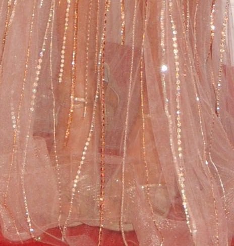 Carrie Underwood's Jimmy Choo heels barely show through her sheer Ralph Russo gown at the CMAs