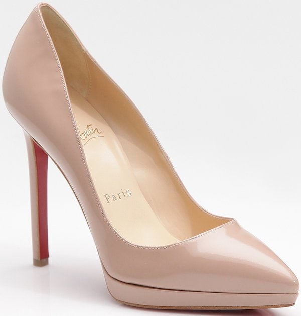 Christian Louboutin "Pigalle Plato" Platform Pump