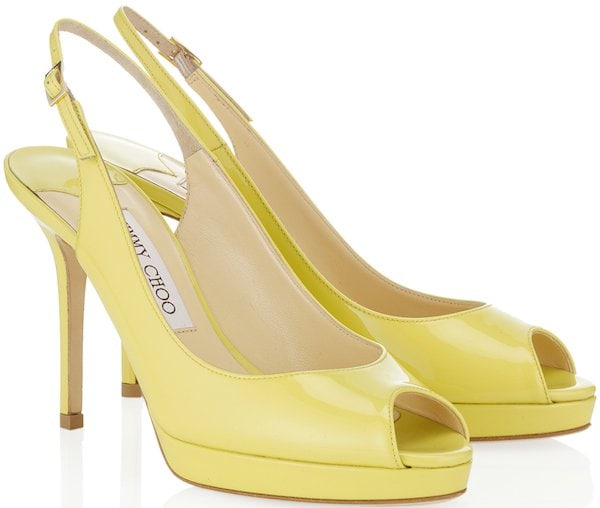 Jimmy Choo "Nova" Slingback Sandals