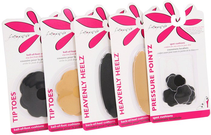 Get comfort and cushioning from the ball of the foot to the bottom of your heels
