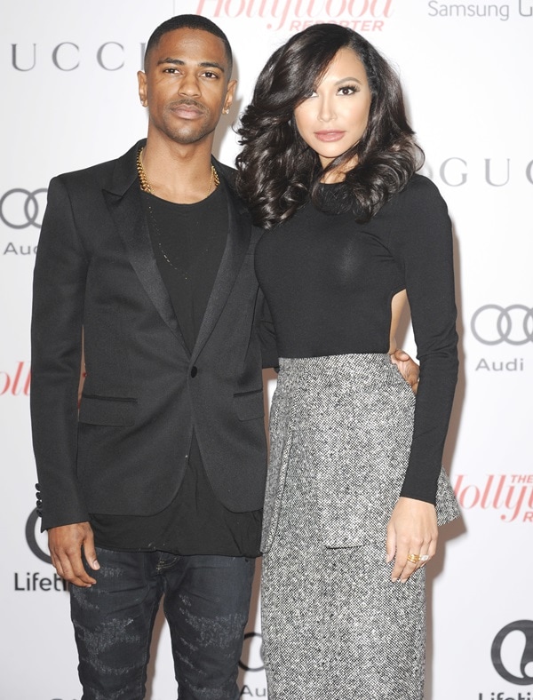 Sean Michael Anderson and Naya Rivera Sean Michael Anderson and Naya Rivera at The Hollywood Reporter's Women in Entertainment Breakfast