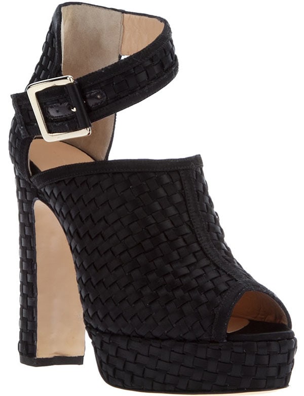 Bionda Castana "Christa" Sandals in Black
