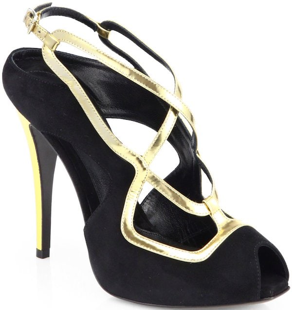 Fendi "Aurora" Sandals