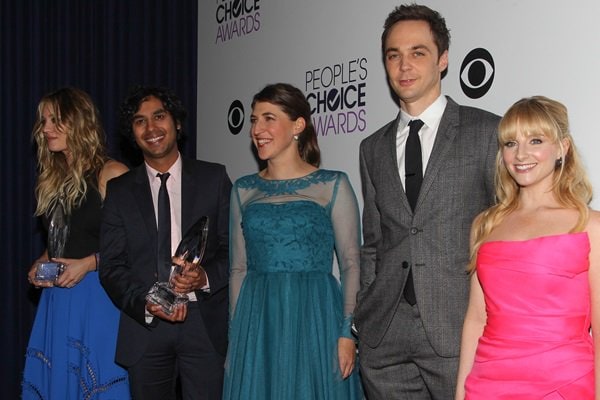 Kaley Cuoco, Kunal Nayyar, Mayim Bialik, Jim Parsons, and Melissa Rauch