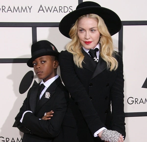 Madonna and David Banda shared a special moment on the red carpet, with David's outfit choice highlighting their strong bond