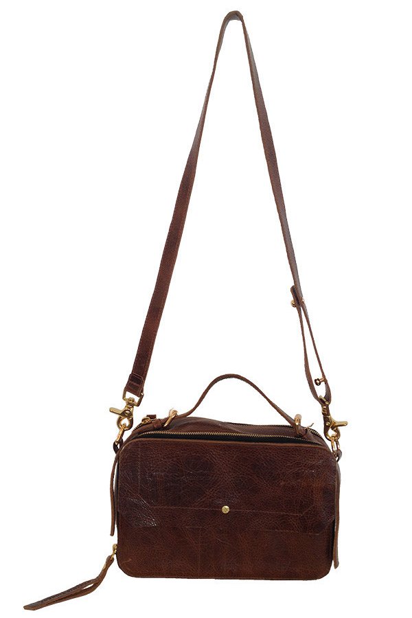 Cynthia Vincent "Liela" Crossbody Bag in Brown