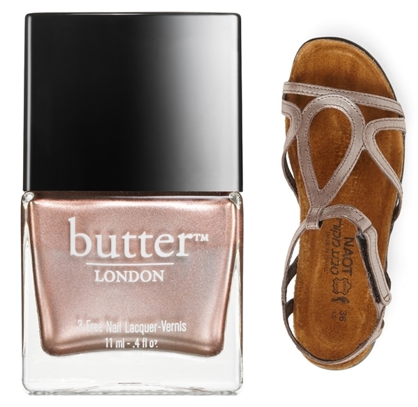 Naot 'Dorith' Sandal and Butter London Goss