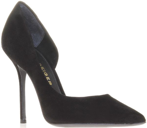 Kurt Geiger "Anja" Pumps in Black Suede