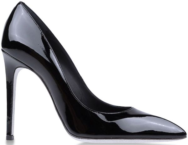 Rene Caovilla Pumps in Black Patent Leather