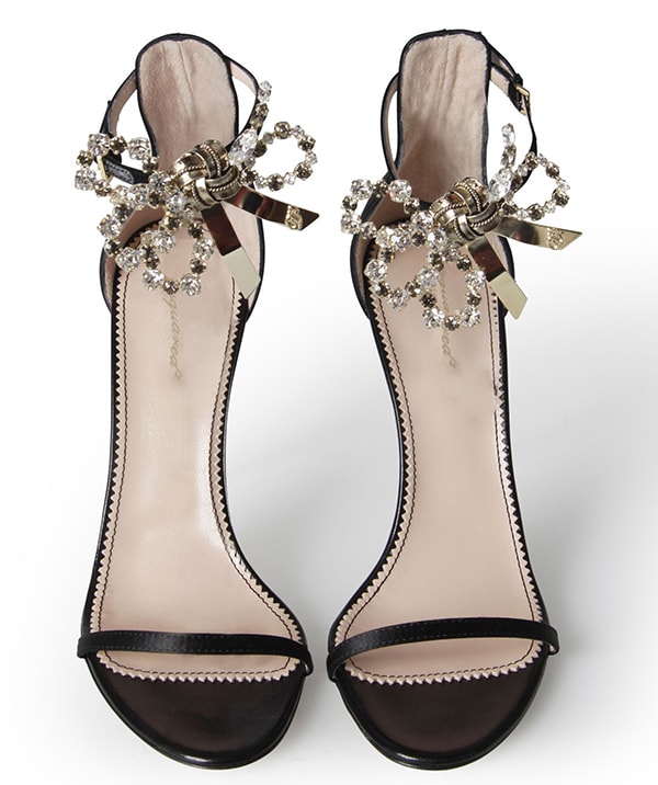 DSquared Crystal Bow Sandals